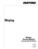 maytag washer LAT8004 troubleshoot