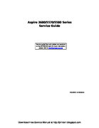 Free Acer Aspire 3680 5570 5580 service manual