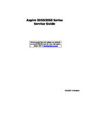 Free Acer Aspire 5050 3050 service manual