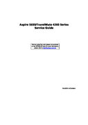 Free Acer Aspire 5650 TravelMate 4260 service manual