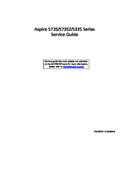 Free Acer Aspire 5735 5735Z 5335 service manual