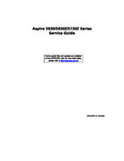 Free Acer Aspire 5930 5930Z 5730Z service manual