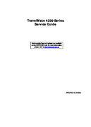 Free Acer TravelMate 4330 4330G service manual