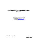 Free Acer TravelMate 6000 8000 service manual