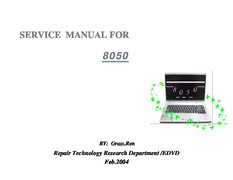 Free Clevo Mitac 8050 service manual