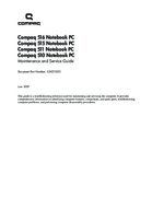 Free HP/Compaq Compaq 510 511 515 516 service manual