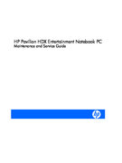 Free HP/Compaq HP Pavilion HDX service manual