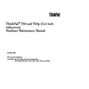Free IBM Lenovo ThinkPad T60 T60P 15 4ws service manual