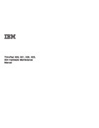 Free IBM Lenovo ThinkPad X20 X21 X22 X23 X24 service manual