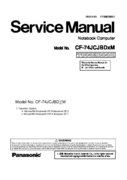 Free Panasonic CF-74JCJBDxM service manual