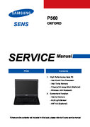 Free Samsung P560 service manual
