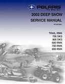 polais deep snow manual