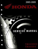 2005 honda trx 400 owners manual
