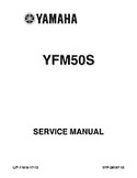 service maual for yamaha raptor 2004 50cc