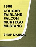 68 cougar service manual