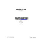 Free Acer Aspire 1300 service manual