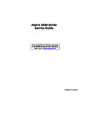 Free Acer Aspire 8930 service manual