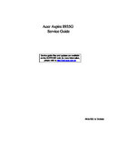 Free Acer Aspire 8935G service manual