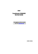 Free Acer TravelMate 4720 4320 service manual