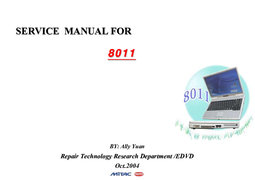 Free Clevo Mitac 8011 service manual