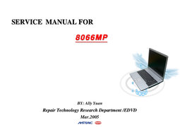 Free Clevo Mitac 8066MP service manual