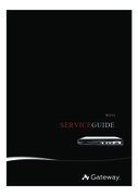 Free Gateway NV59 service manual