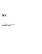 Free IBM Lenovo ThinkPad R30 R31 service manual