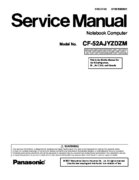 Free Panasonic CF-52AJYZDZM service manual