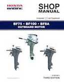 honda model BF8A service manual