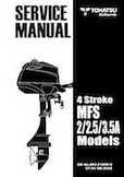 Tohatsu 4 Stroke MFS 2/2.5/3.5A Outboards Service Manual